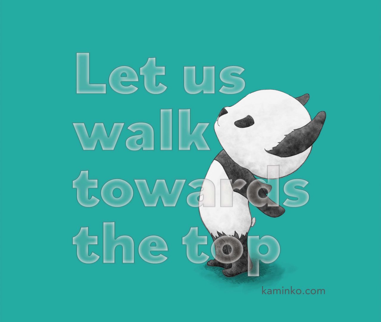 Let us walk ポンちゃん